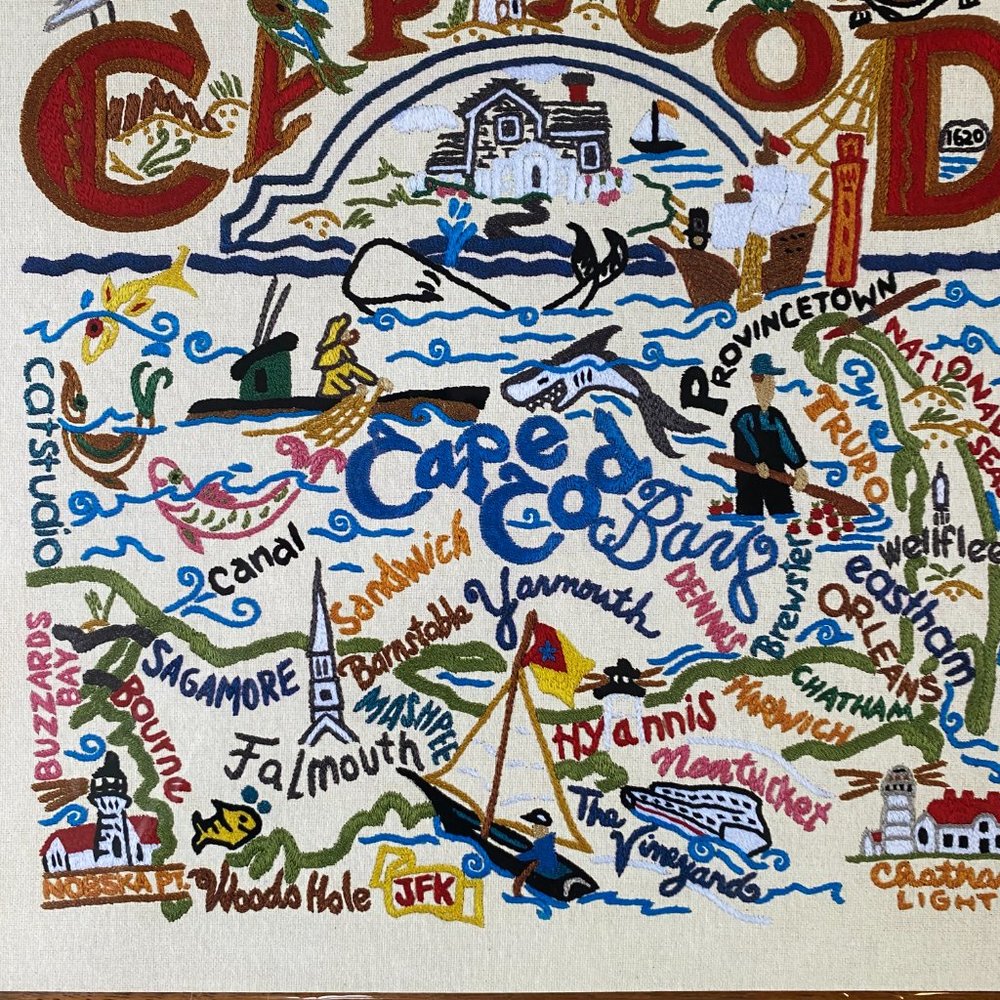 NEW CAPE COD ART PRINT 8" X 8" by Cat Studio - Picture 2 of 5